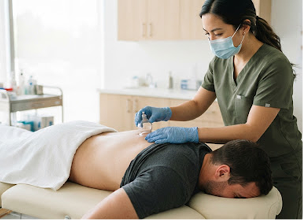 Cupping and Hijama treatment at Global Spine Clinic