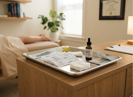 Dry needling treatment at Global Spine Clinic