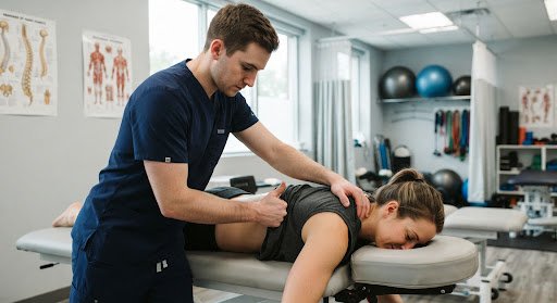 Manual therapy treatment at Global Spine Clinic